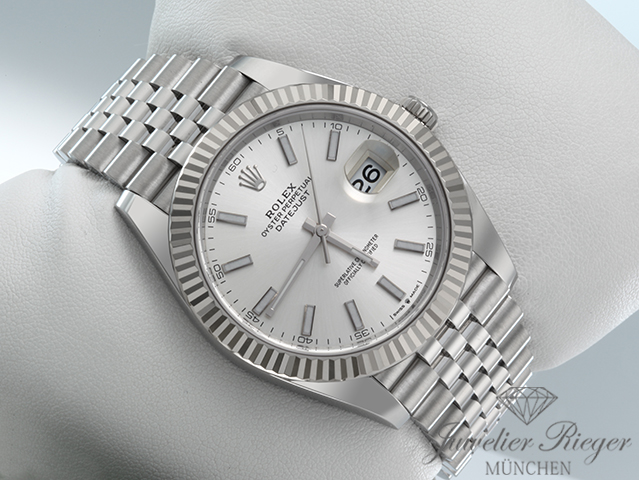 Bild 3 der Galerie: Rolex Datejust 41 126334 2026 Edelstahl Weissgold 750 Automatik Stahl Gold