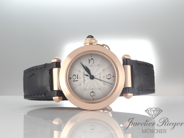 Bild 4 der Galerie: Cartier Pasha 35 mm WGPA0014 2021 Rosegold 750 Automatik Medium Damen
