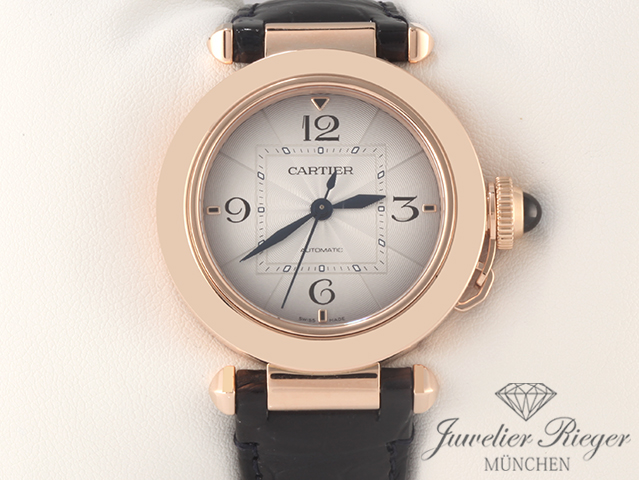 Bild 1 der Galerie: Cartier Pasha 35 mm WGPA0014 2021 Rosegold 750 Automatik Medium Damen