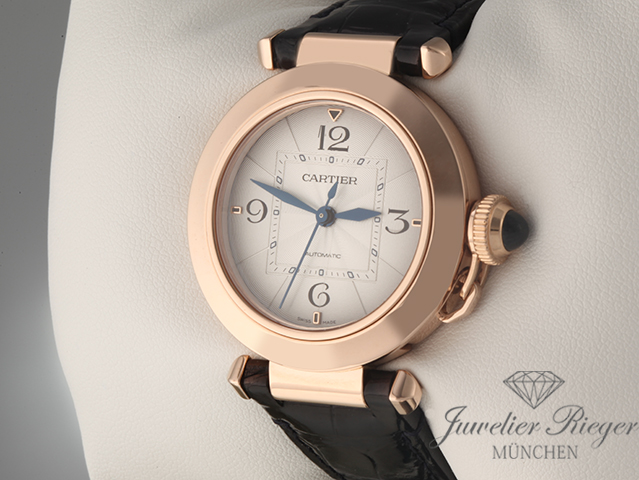 Bild 2 der Galerie: Cartier Pasha 35 mm WGPA0014 2021 Rosegold 750 Automatik Medium Damen