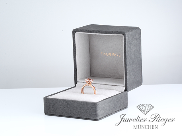 Bild 5 der Galerie: Faberge Ring Colours of Love Rosegold 750 Bunte Saphire Diamanten Gr. 54 Gold