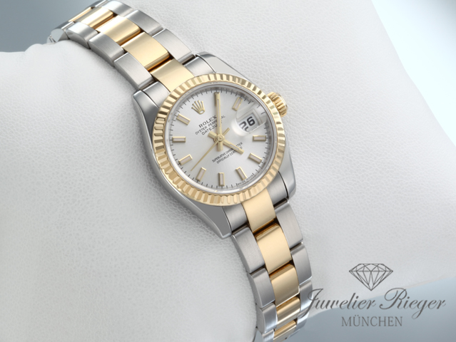 Bild 3 der Galerie: Rolex Lady Datejust 179173 2010 Stahl Gelbgold 750 Automatik Gold Damenuhr