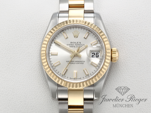 Bild 1 der Galerie: Rolex Lady Datejust 179173 2010 Stahl Gelbgold 750 Automatik Gold Damenuhr
