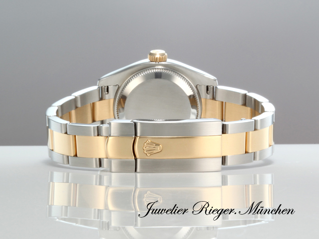 Bild 6 der Galerie: Rolex Lady Datejust 179173 2010 Stahl Gelbgold 750 Automatik Gold Damenuhr