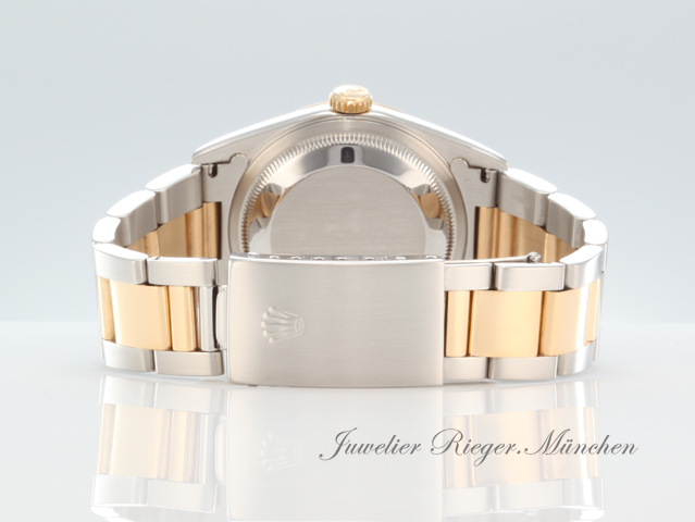 Bild 5 der Galerie: Rolex Datejust 36 mm 16233 1998 Stahl Gelbgold 750 Automatik Rolex-Service 2025