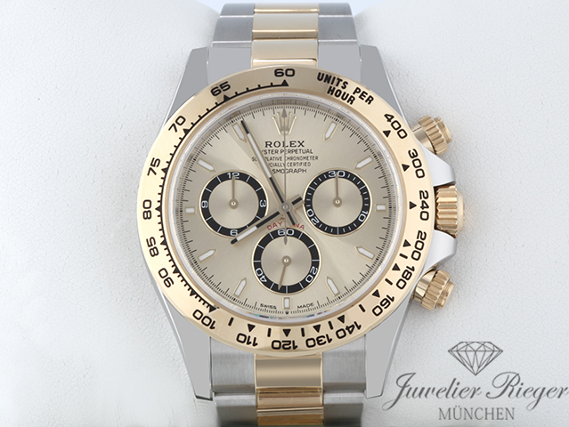Bild 1 der Galerie: Ungetragen Rolex Daytona 126503 2024 Edelstahl Gelbgold 750 Chronograph Automatik Gold