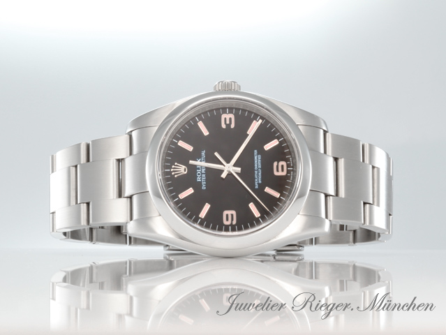 Bild 4 der Galerie: Rolex Oyster Perpetual 36 mm 116000 2015 Edelstahl Automatik Stahl Damen Herren