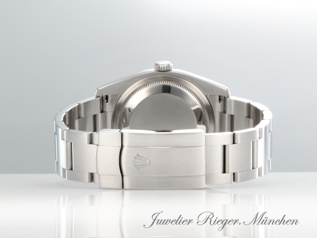Bild 6 der Galerie: Rolex Oyster Perpetual 36 mm 116000 2015 Edelstahl Automatik Stahl Damen Herren