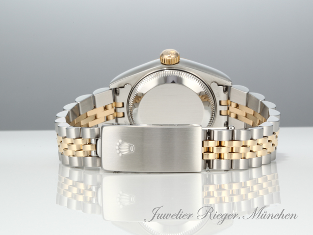 Bild 6 der Galerie: Rolex Lady Datejust Edelstahl Gelbgold 750 Diamanten Automatik Gold Stahl