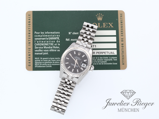 Bild 7 der Galerie: Rolex Lady Datejust 179174 Edelstahl Weissgold 750 Automatik Stahl Gold Damen
