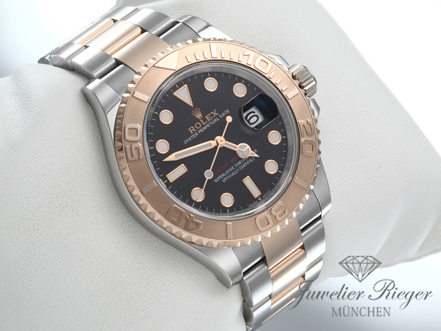 Bild 3 der Galerie: Rolex Yachtmaster 40 126621 2021 Edelstahl Rosegold 750 Automatik Stahl Gold