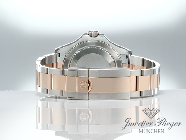 Bild 6 der Galerie: Rolex Yachtmaster 40 126621 2021 Edelstahl Rosegold 750 Automatik Stahl Gold