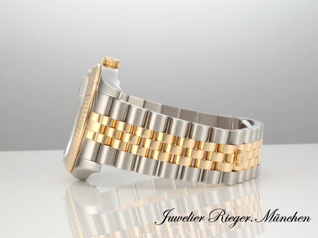 Bild 5 der Galerie: Rolex Datejust 36 mm 116233 Perlmutt Diamanten Stahl Gelbgold 750 Automatik Gold