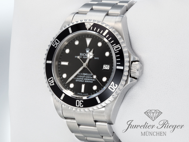 Bild 2 der Galerie: Rolex Sea Dweller Edelstahl 16600 T 2004/05 Automatik Stahl Taucheruhr Seadweller