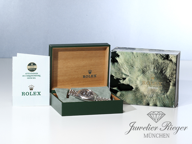 Bild 7 der Galerie: Rolex Datejust 36 mm 16030 Edelstahl 1984 LC100 Automatik Date Just Stahl