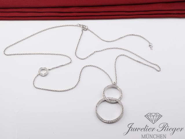 Bild 5 der Galerie: Piaget Collier Possession Weissgold 750 Diamanten Brillanten Halskette Gold