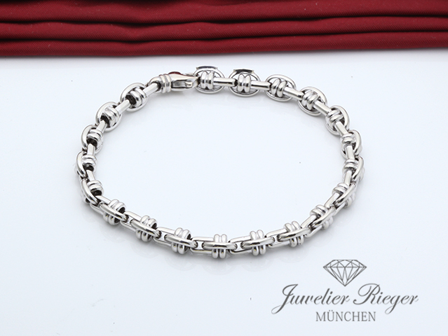 Bild 2 der Galerie: Chimento Armband Weissgold 750 Länge 19,5 cm ca. 12 gr. Armschmuck Gold