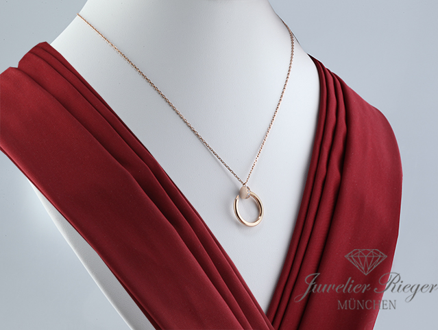 Bild 2 der Galerie: Cartier Collier Juste un Clou Rosegold 750 2018 Diamanten B7224887 Gold Kette