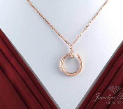 . Cartier Collier Juste un Clou Rosegold 750 2018 Diamanten B7224887 Gold Kette