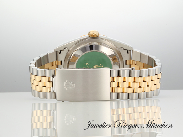 Bild 6 der Galerie: Rolex Datejust 36 mm 16233 2001 Diamanten Stahl Gelbgold 750 Automatik Gold
