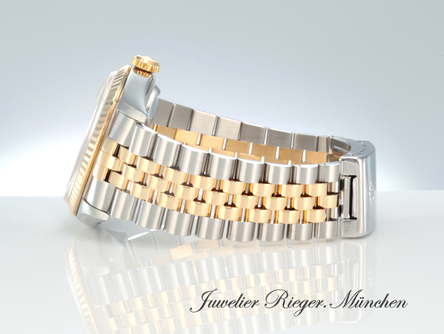 Bild 5 der Galerie: Rolex Datejust 36 mm 16233 2001 Diamanten Stahl Gelbgold 750 Automatik Gold