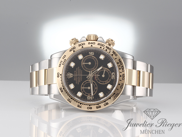 Bild 4 der Galerie: Rolex Daytona 116503 2018 Stahl Gelbgold 750 Diamanten Chronograph Automatik