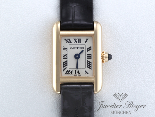 Bild 1 der Galerie: Cartier Tank Louis Mini Modell Gelbgold 750 2025 WGTA0352 Gold Damen