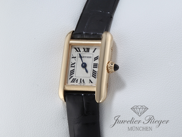 Bild 2 der Galerie: Cartier Tank Louis Mini Modell Gelbgold 750 2025 WGTA0352 Gold Damen