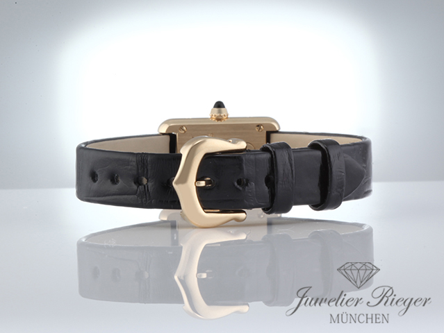 Bild 6 der Galerie: Cartier Tank Louis Mini Modell Gelbgold 750 2025 WGTA0352 Gold Damen