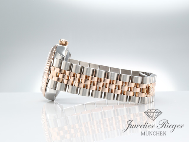 Bild 5 der Galerie: Rolex Medium Datejust 31 mm 178271 Edelstahl Rosegold 750 Diamanten Gold