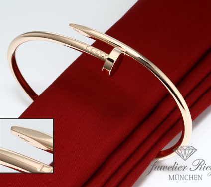 . Cartier Armreif Juste un Clou Rosegold 750 Größe 16 2021 Gold Damen