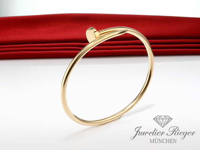 Bild 3 der Galerie: Cartier Armreif Juste un Clou Gelbgold 750 Größe 16 2016 Gold Damen