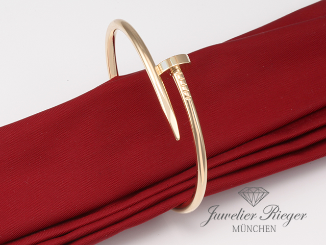 Bild 1 der Galerie: Cartier Armreif Juste un Clou Gelbgold 750 Größe 17 2018 Gold Damen