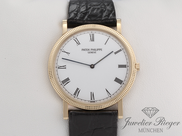 Bild 1 der Galerie: Patek Philippe Calatrava 3520D 1994 Gelbgold 750 Handaufzug Gold