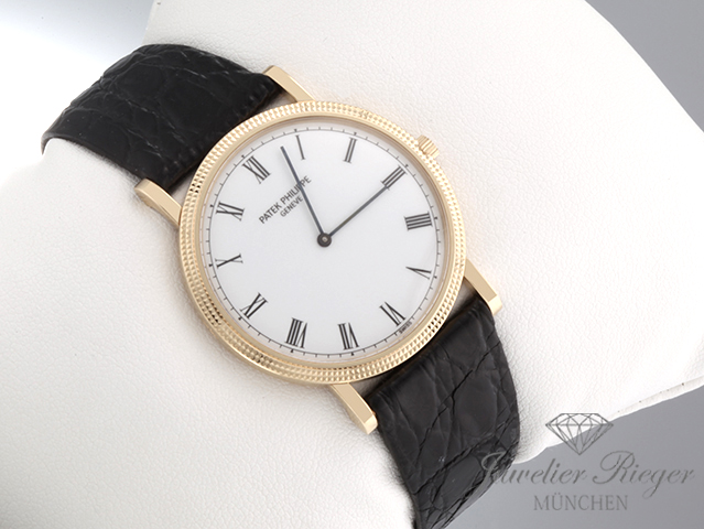Bild 3 der Galerie: Patek Philippe Calatrava 3520D 1994 Gelbgold 750 Handaufzug Gold