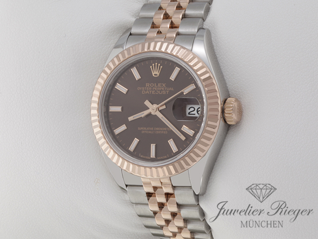 Bild 2 der Galerie: Rolex Lady Datejust 28 279171 Edelstahl Rosegold 750 Automatik Gold