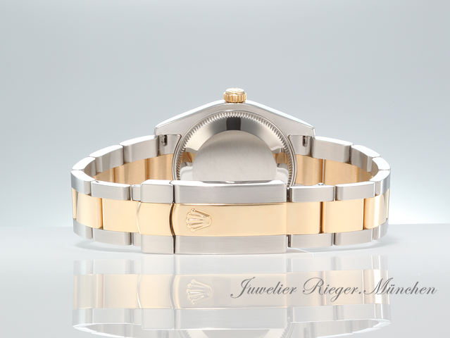 Bild 6 der Galerie: Rolex Medium Datejust 31 mm 178273 Edelstahl Gelbgold 750 Diamanten Gold Stahl