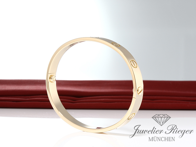 Bild 3 der Galerie: Cartier Armreif Love Gelbgold 750 Größe 20 Gold Damen Herren Armband