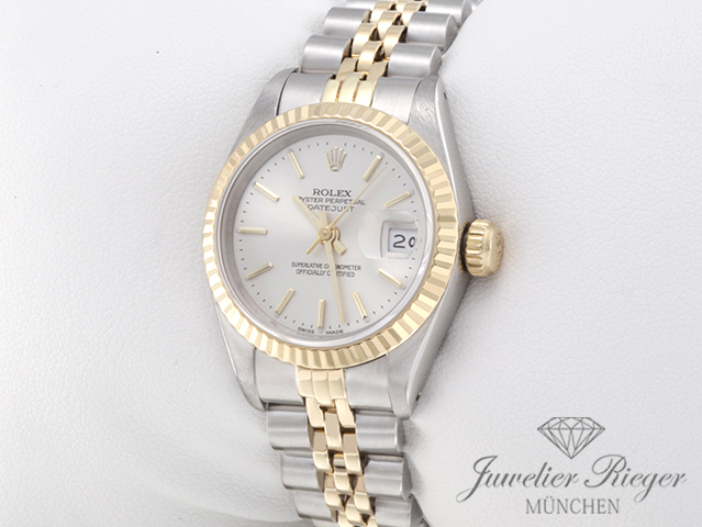 Bild 2 der Galerie: Rolex Lady Datejust Edelstahl Gelbgold 750 Automatik Gold Stahl Damen