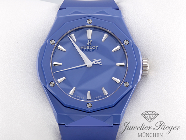 Bild 1 der Galerie: Hublot Classic Fusion Orlinski Blue 40 mm 2025 550.ES.5100.RX.ORL21 Keramik Automatik