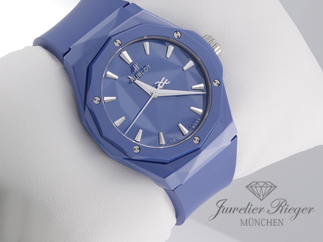 Bild 3 der Galerie: Hublot Classic Fusion Orlinski Blue 40 mm 2025 550.ES.5100.RX.ORL21 Keramik Automatik