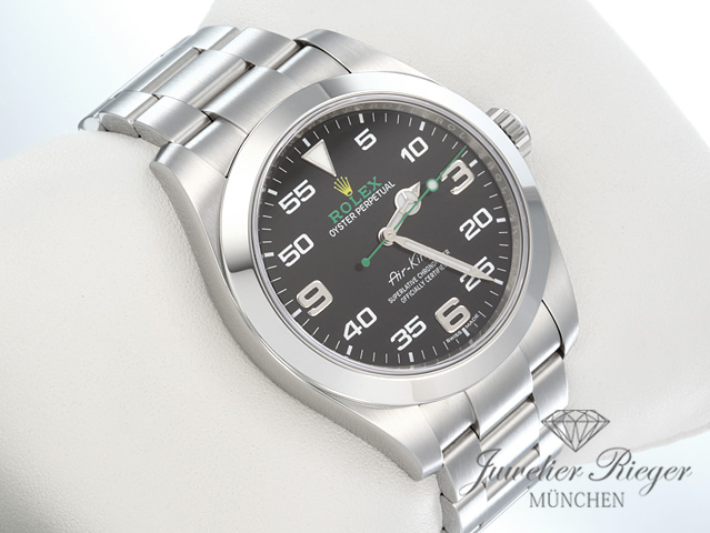 Bild 3 der Galerie: Rolex Air-King 40 mm 116900 2017 Edelstahl Automatik Stahl Airking