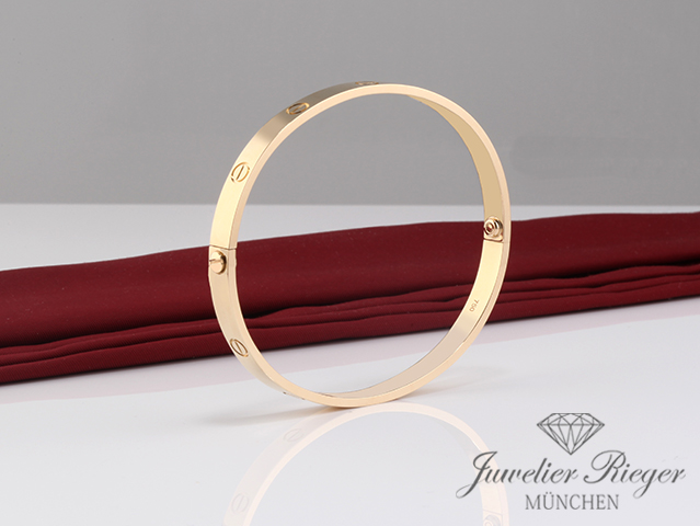 Bild 3 der Galerie: Cartier Armreif Love Gelbgold 750 Größe 18 2010 Gold Damen Herren Armband