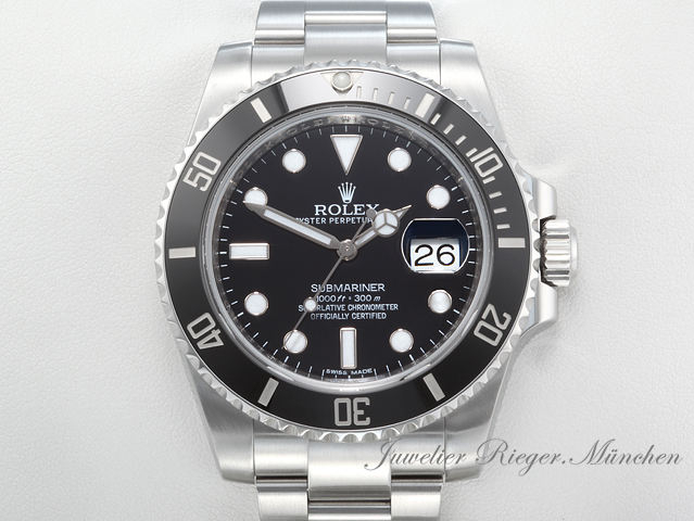 Bild 1 der Galerie: Rolex Submariner Date 40 mm 116610LN 2010 LC100 Edelstahl Automatik