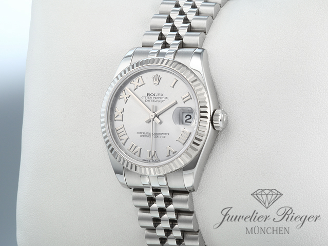 Bild 2 der Galerie: Rolex Medium Datejust 31 mm 178274 Stahl Weissgold 750 Automatik Gold