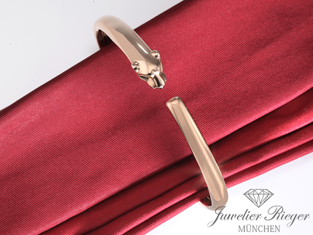 Bild 4 der Galerie: Cartier Armreif Panthere de Cartier Rosegold 750 Gr 15 2023 Gold kleines Modell
