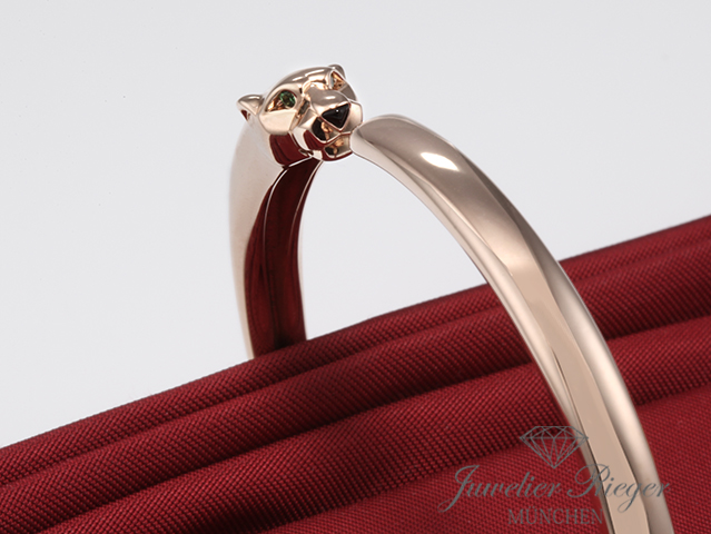 Bild 5 der Galerie: Cartier Armreif Panthere de Cartier Rosegold 750 Gr 15 2023 Gold kleines Modell