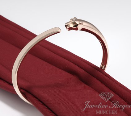 . Cartier Armreif Panthere de Cartier Rosegold 750 Gr 15 2023 Gold kleines Modell