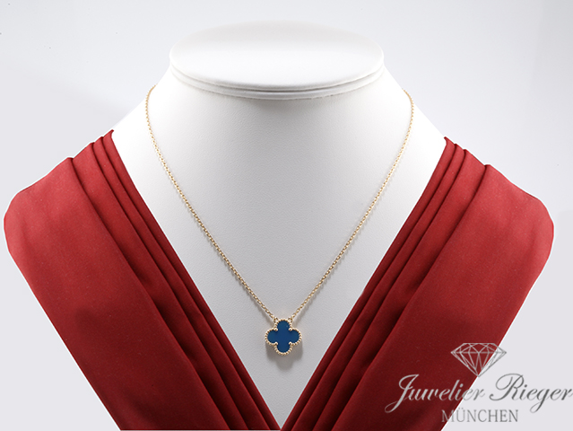 Bild 1 der Galerie: Van Cleef & Arpels Collier Vintage Alhambra Gelbgold 750 Achat 2024 VCARP9SY00