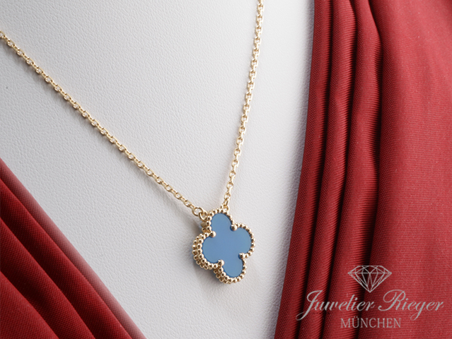 Bild 3 der Galerie: Van Cleef & Arpels Collier Vintage Alhambra Gelbgold 750 Achat 2024 VCARP9SY00